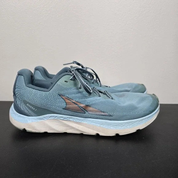 Altra Shoes Womens Size 10 Green Rivera 2 Performance Running Athletic Sneakers