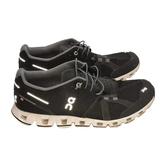 ON Running Cloud Swiss Engineering Black Running Shoes Women's US 10 GUC‎ 👟