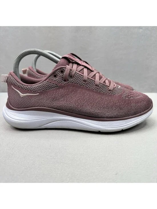 Hoka One One Hupana Flow Womens Size 6.5 (B) Shoes Rose Brown Running Sneakers