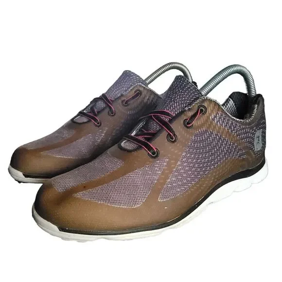 FootJoy FJ 98003 emPOWER Gray Lace-Up Comfort Golf Sneaker Shoes Women's US 8.5M