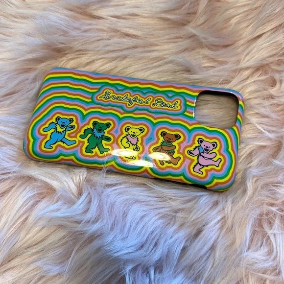 Grateful Dead Dancing Bears Hippie 70s Style Casely iPhone 11 Phone Case