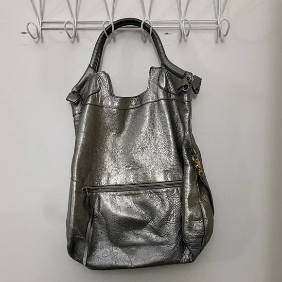 Foley + Corinna Silver Hobo Bag