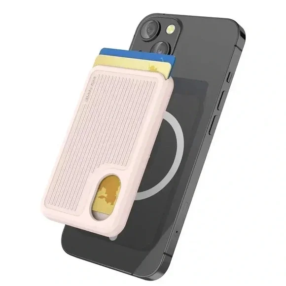 MagSafe Silicone‎ Magnetic Wallet For iPhone 15/14/13/12/Pro Max/Pro/Plus/Mini