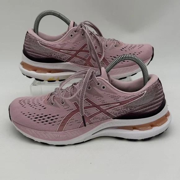 Asics Womens Gel Kayano 28 Blush Pink Running Shoes 1012B047 Sneakers Size 7.5