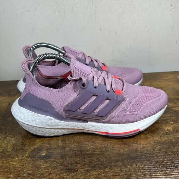 Adidas Ultra Boost‎ 22 Running Shoes Mauve Purple GX5588 Women's Size 8
