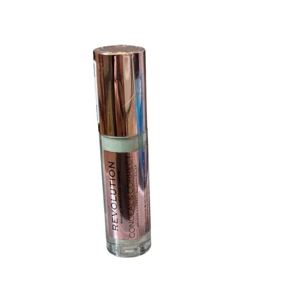 Makeup Revolution Conceal & Correct Color Correcting Concealer ~‎ Green 3 PACK