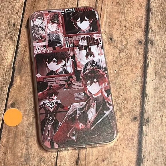 5for$10 Genshin Impact Zhong Li Aesthetic Collage iPhone 12 mini phone case