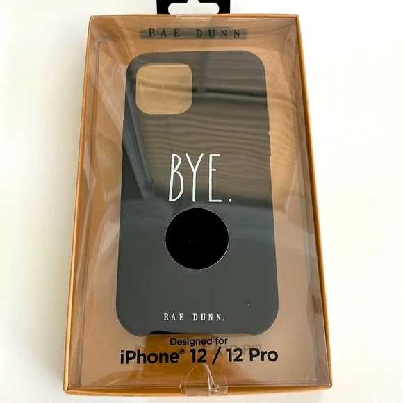 NIP 🖤 iPhone 12/12 Pro phone case 🖤 Rae Dunn