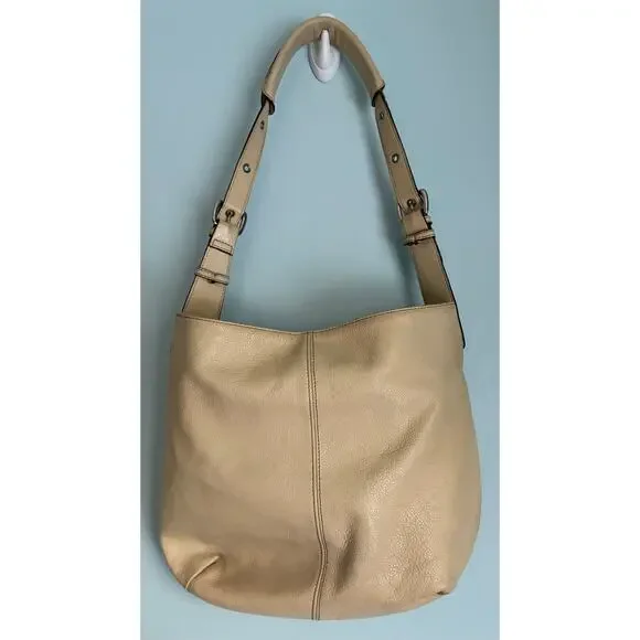 Tignanello Hobo Purse Light Tan