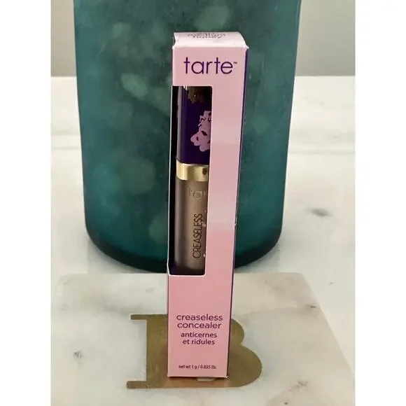 Tarte Maracuja Creaseless Concealer 34H Medium Honey Travel Size New Box Cover