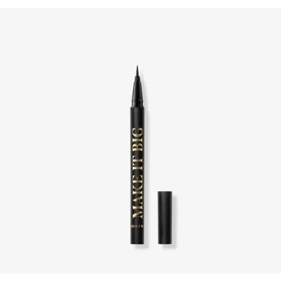 New Morphe Make it Big Brush tip eye liquid liner bold black - Pack of 2