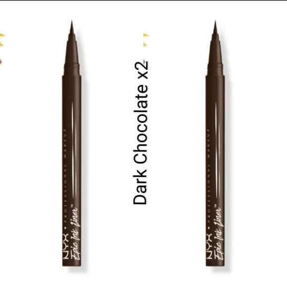 NYX Professional Makeup Epic Ink Liner - Dark Chocolate 🤎 ✨ (Set Of 2)