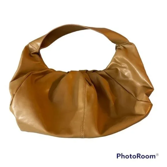 Express Hobo Slouchy Shoulder Bag Brown