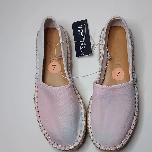 SPLENDID Multicolor Laney Pastel Tie Dye Espadrilles