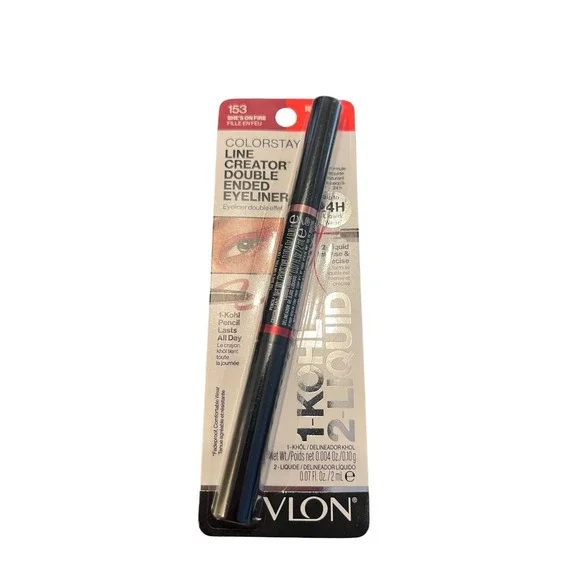 Revlon ColorStay Line Creator Double Ended Eyeliner She's‎ On Fire 153