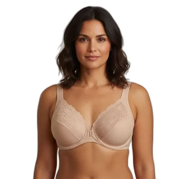 Glamorise WonderWire 38B Front Closure Bra