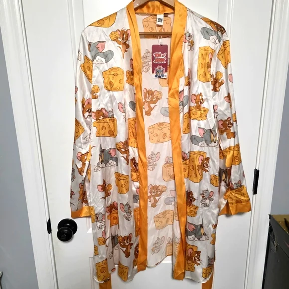 Shein Tom And Jerry Robe And Slipper Set Robe XL Slippers EU 42