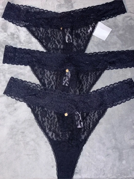 Pearl by Venus 3 Pack Lace Thong Panties