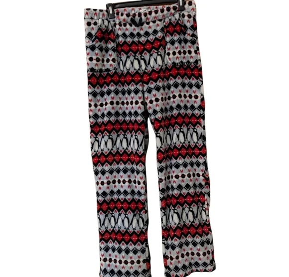 Vera Bradley Fleece Penguins Pajama Pants