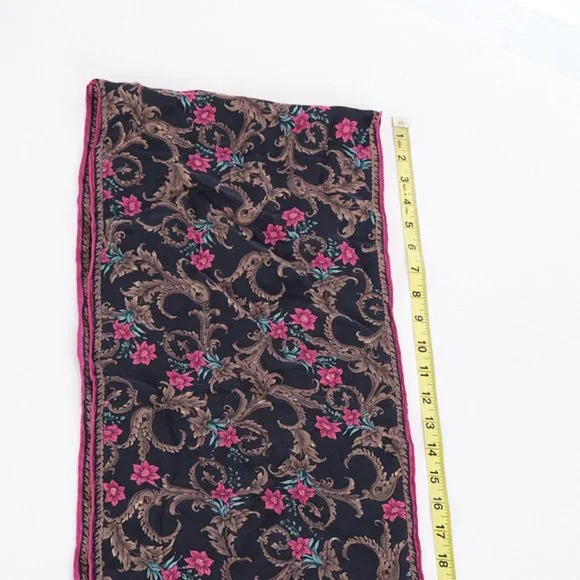 JG Hook Floral 100% Silk Scarf
