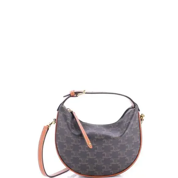 Celine Lulu Bag Triomphe Coated Canvas #269673C13B