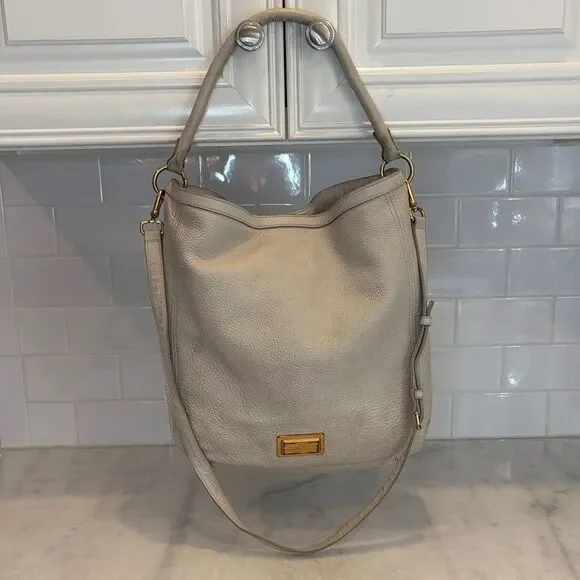 Marc by Marc Jacobs Bag Purse Handbag Leather New Q Hillier Convertible Hobo Bag