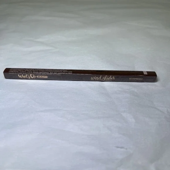 What's Up Beauty Wind Glider Gel Eyeliner Pencil – 02‎ Espresso–0.25g/0.008oz