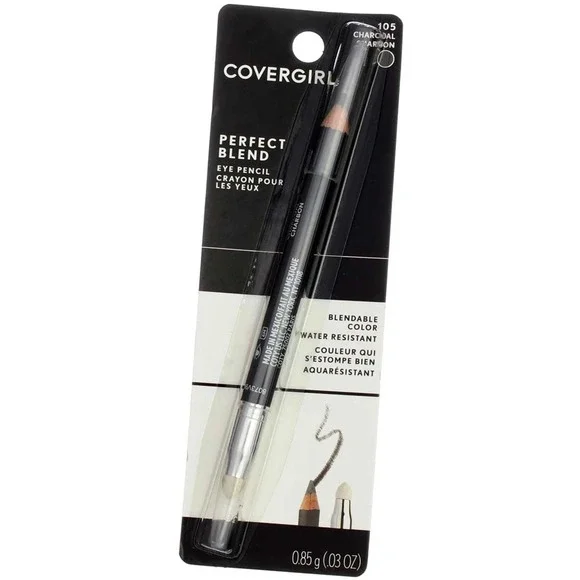 CoverGirl‎ Perfect Blend Eyeliner, Charcoal 105, Water Resistant, 0.03 oz