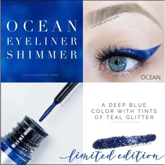 SeneGence Ocean Liquid Eye Liner Limited Condition Retired Color New Sealed