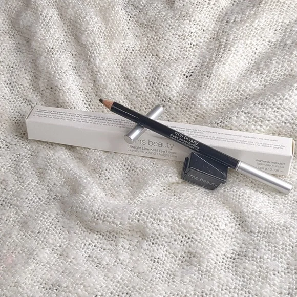 RMS Beauty Straight Line Kohl Eye Pencil in Black, 1.08g/0.038oz