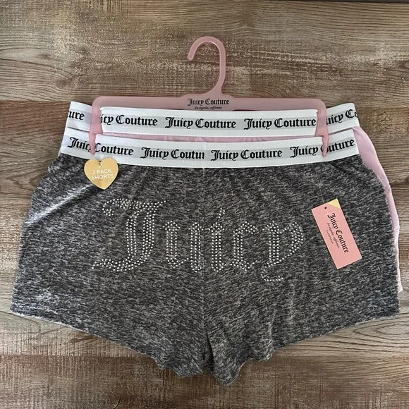 Juicy Couture 2PCK Velour Sleeping Shorts