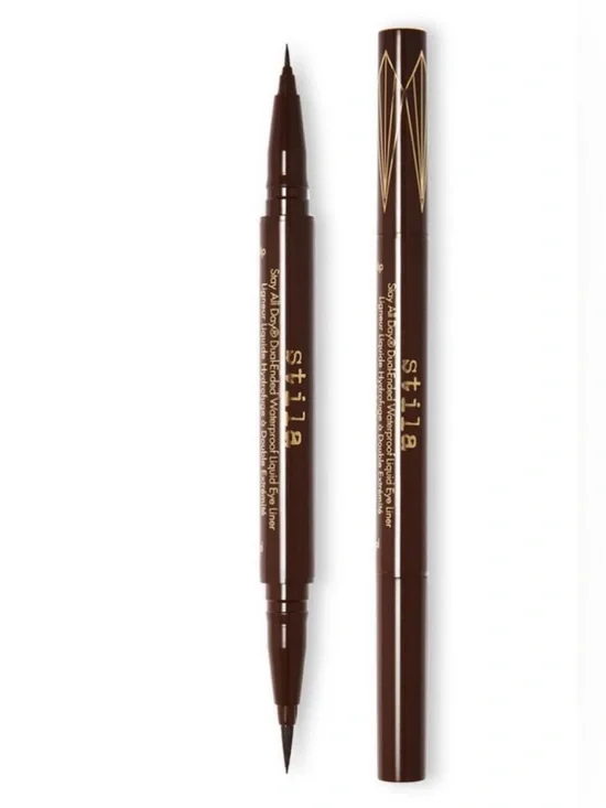 Stila BROWN DUAL END Stay All Day Dual-Ended Waterproof Liquid Eyeliner