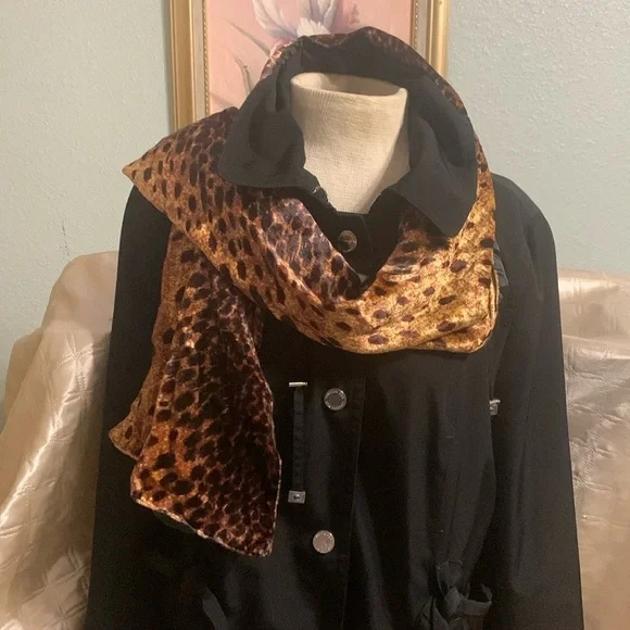 Beautiful, reversible, neck, scarf
