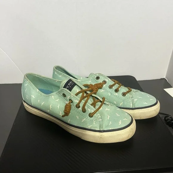 Sperry Top Sider Shoes Womens Sz 7 Deck Boat Seacoast Beach Preppy Sneaker