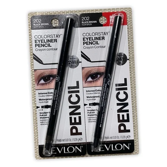 Revlon‎ ColorStay Eyeliner Pencil — Black Brown