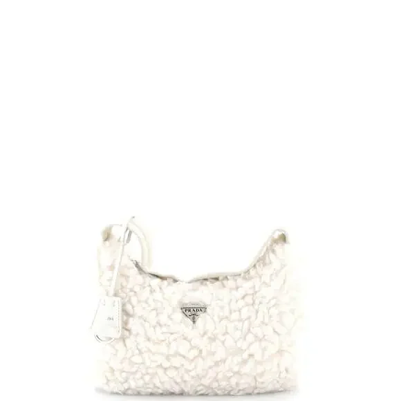 Prada Re-Edition Hobo Cashmere Mini #269571P82B