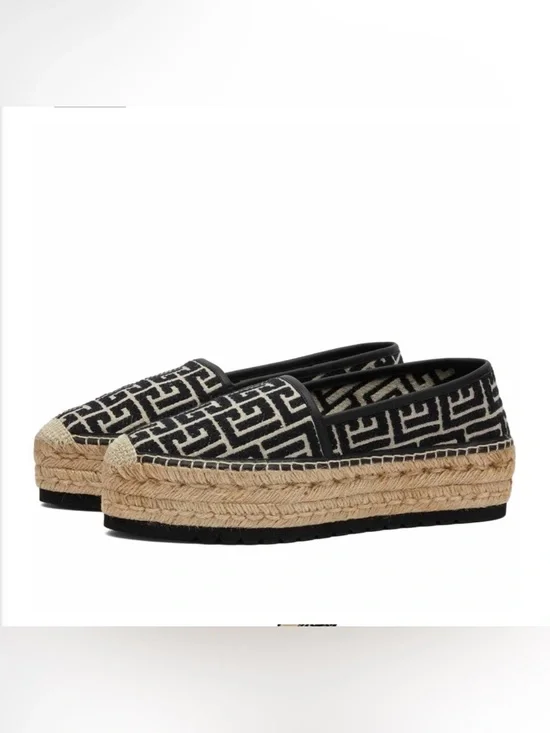NIB BALMAIN Alex Espadrilles 38 FULL INCLUSION