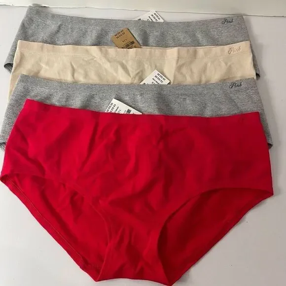 New! Pink| 4 pack|Hiphugger| Hipster