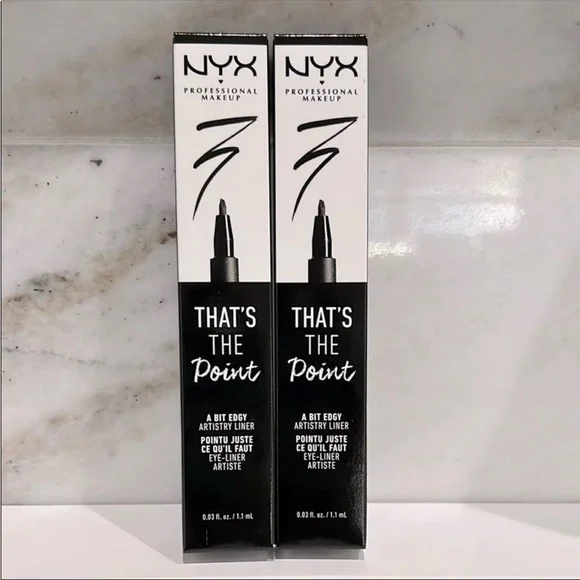 2 Pack NIB - NYX That's The Point eyeliner