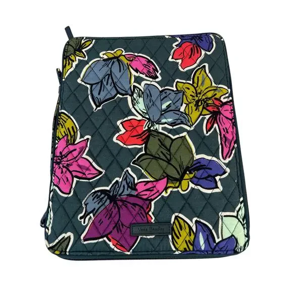 Vera Bradley Tablet and Notebook Case - Falling Flowers