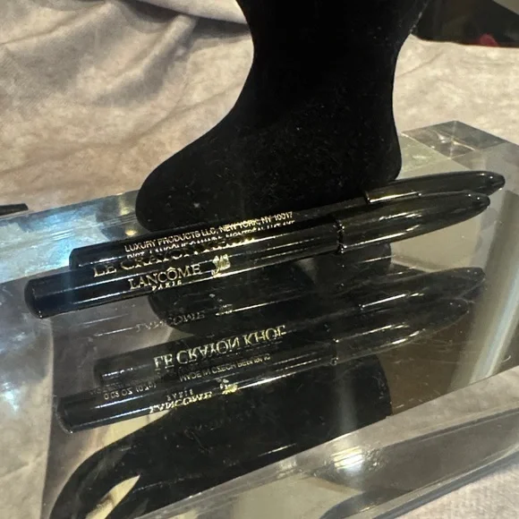 Lancôme Black Ebony‎ Eyeliner 0.02 size lot of 2