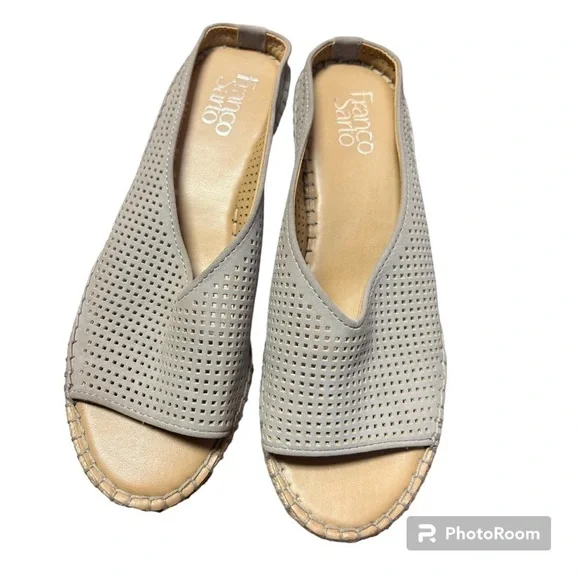 FRANCO SARTO SLIDE IN ESPRADRILLES