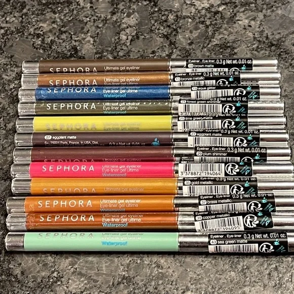 Sephora Ultimate Gel Eyeliner Waterproof in no. 21 Forest Green Shimmer​