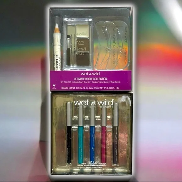 Wet N’ Wild Cosmetics Ultimate Brow & Color Icon Eyeliner Collection Box Sets