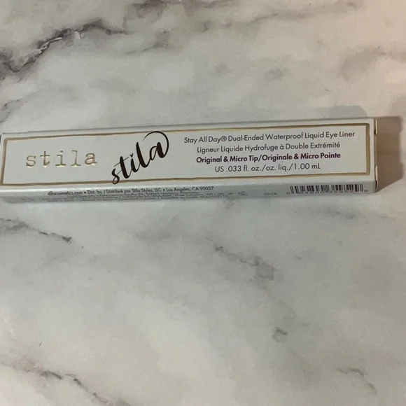 New Stila Stay All Day Dual-ended Waterproof Liquid Eye Liner