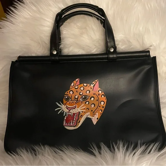 Custom Cheetah Laptop Bag