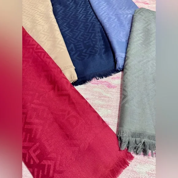 Multiple Options- Vintage Fendi Silk & Cashmere Scarf