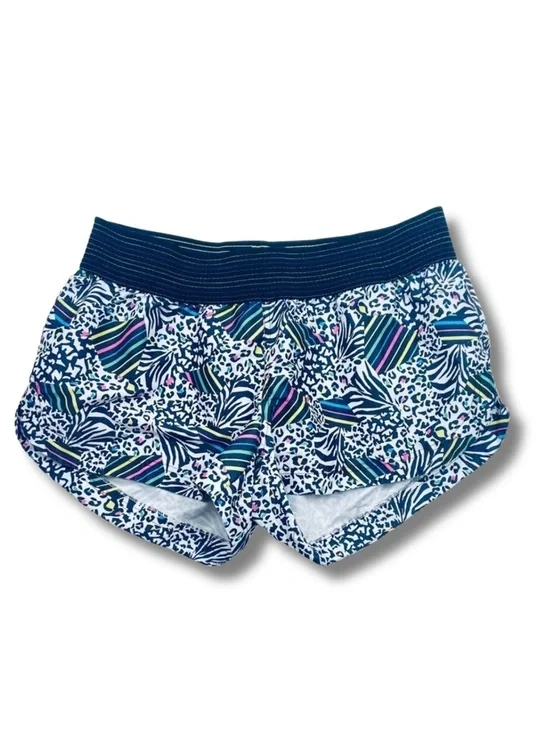 Torrid Multicolor Sleep Shorts Wide Elasticized Waistband Pocket Sz 1, 1X, 14/16