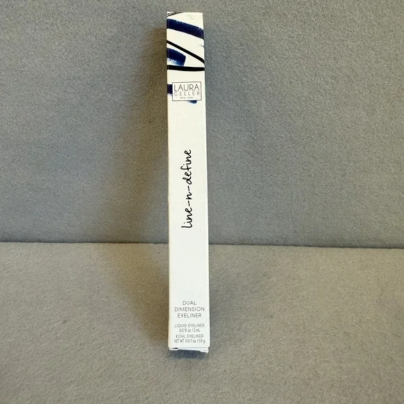 Laura Geller Line-n-Define Dual Dimension Eyeliner Black‎ / Navy NIB New in Box