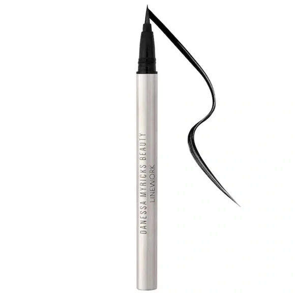 Danessa‎ Myricks Beauty Linework Paint Brush Fluid Eyeliner ONYX, 0.034 oz